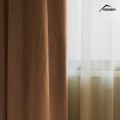 Set of 2 curtains, 140x245cm, Lux Velvet 335gr/sqm, Gold Set of 2 curtains, 140x245cm, Lux Velvet 335gr/sqm, Gold