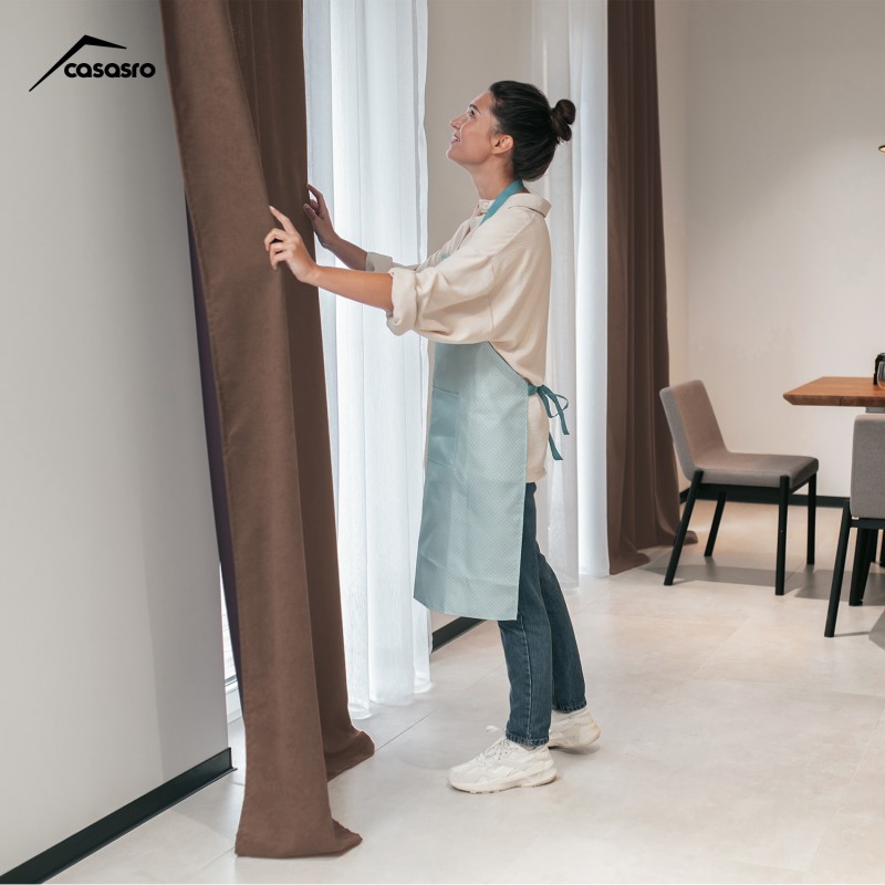 Set of 2 curtains, 140x245cm, Lux Velvet 335gr/sqm, Cappuccino Set of 2 curtains, 140x245cm, Lux Velvet 335gr/sqm, Cappuccino