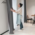 Set of 2 curtains, 140x245cm, Lux Velvet 335gr/sqm, Gray Set of 2 curtains, 140x245cm, Lux Velvet 335gr/sqm, Gray