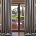 Set of 2 curtains, 140x245cm, Lux Velvet 335gr/sqm, Gray Set of 2 curtains, 140x245cm, Lux Velvet 335gr/sqm, Gray