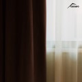 Set of 2 curtains, 140x245cm, Lux Velvet 335gr/sqm, Brown Set of 2 curtains, 140x245cm, Lux Velvet 335gr/sqm, Brown