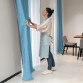 Set of 2 curtains, 140x245cm, Lux Velvet 335gr/sqm, Light Turquoise Set of 2 curtains, 140x245cm, Lux Velvet 335gr/sqm, Light Turquoise
