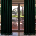 Set of 2 curtains, 140x245cm, Lux Velvet 335gr/sqm, Green Set of 2 curtains, 140x245cm, Lux Velvet 335gr/sqm, Green
