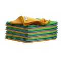 Microfiber cleaning cloth, 100% polyester, pack of 13, Diamond model, 30x40cm Microfiber cleaning cloth, 100% polyester, pack of 13, Diamond model, 30x40cm