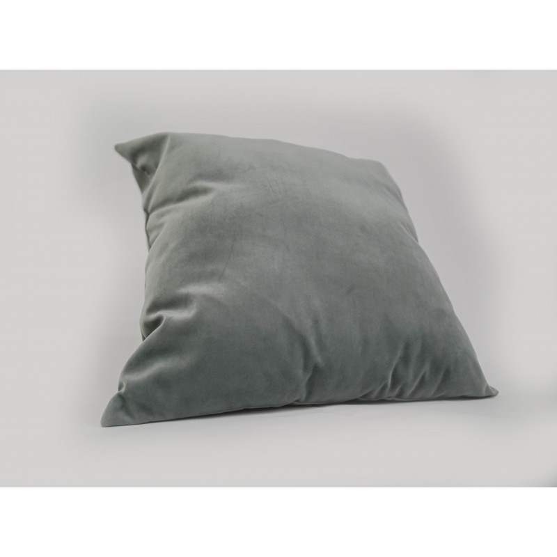Decorative Pillow, Lux Velvet, Gray, 45x45 cm Decorative Pillow, Lux Velvet, Gray, 45x45 cm