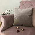 Decorative Pillow, Lux Velvet, Cappuccino, 45x45 cm