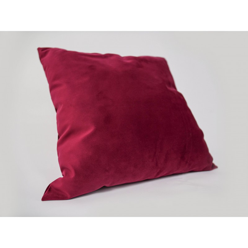 Decorative Pillow, Lux Velvet, Burgundy, 45x45 cm Decorative Pillow, Lux Velvet, Burgundy, 45x45 cm