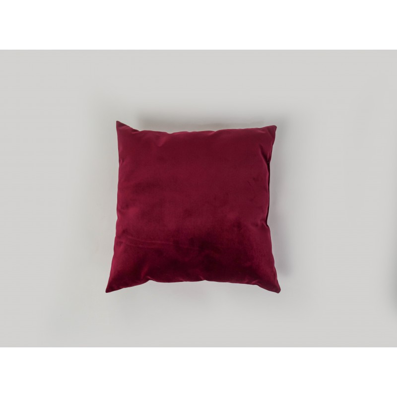 Decorative Pillow, Lux Velvet, Burgundy, 45x45 cm Decorative Pillow, Lux Velvet, Burgundy, 45x45 cm