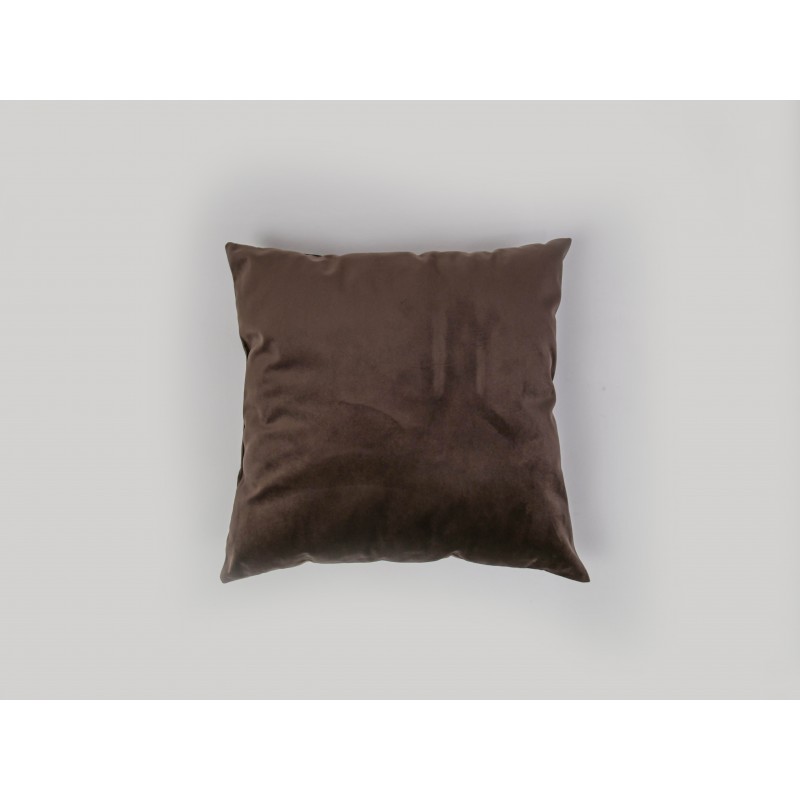 Decorative Pillow, Lux Velvet, Brown, 45x45 cm Decorative Pillow, Lux Velvet, Brown, 45x45 cm