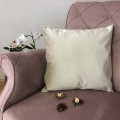 Decorative Pillow, Lux Velvet, Beige, 45x45 cm