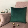 Decorative Pillow, Lux Velvet, Green, 45x45 cm