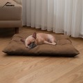 Pet Pillow, Velvet, Rectangle, Gold, 65x50x15cm Pet Pillow, Velvet, Rectangle, Gold, 65x50x15cm