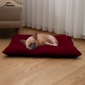 Pet Pillow, Velvet, Rectangle, Burgundy, 65x50x15cm Pet Pillow, Velvet, Rectangle, Burgundy, 65x50x15cm