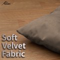 Pet Pillow, Velvet, Rectangle, Beige, 65x50x15cm Pet Pillow, Velvet, Rectangle, Beige, 65x50x15cm