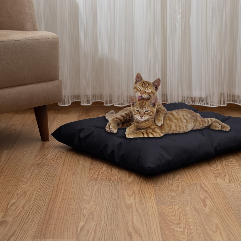 Pet Pillow, Velvet, Rectangle, Anthracite, 65x50x15cm Pet Pillow, Velvet, Rectangle, Anthracite, 65x50x15cm