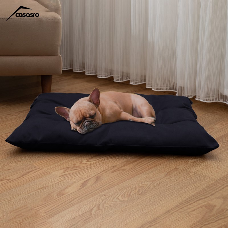 Pet Pillow, Velvet, Rectangle, Anthracite, 65x50x15cm Pet Pillow, Velvet, Rectangle, Anthracite, 65x50x15cm