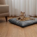 Pet Pillow, Velvet, Rectangle, Gray, 65x50x15cm Pet Pillow, Velvet, Rectangle, Gray, 65x50x15cm