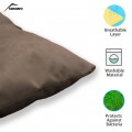 Pet Pillow, Velvet, Rectangle, Cream, 65x50x15cm Pet Pillow, Velvet, Rectangle, Cream, 65x50x15cm
