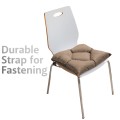 Seat Cushion, Lux Velvet, Beige, 40x40 cm Seat Cushion, Lux Velvet, Beige, 40x40 cm