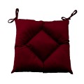 Seat Cushion, Lux Velvet, Burgundy, 40x40 cm Seat Cushion, Lux Velvet, Burgundy, 40x40 cm