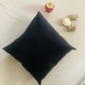 Decorative Pillow, Lux Velvet, Black, 45x45 cm Decorative Pillow, Lux Velvet, Black, 45x45 cm
