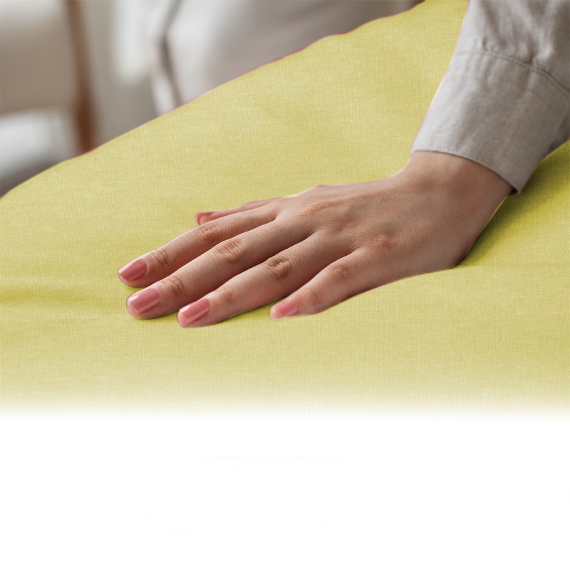 Bed sheet with elastic CASASRO, Cotton jersey, 100x200x30 cm, Yellow Bed sheet with elastic CASASRO, Cotton jersey, 100x200x30 cm, Yellow