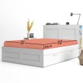 Bed sheet with elastic CASASRO, Cotton jersey, 100x200x30 cm, Salmon Bed sheet with elastic CASASRO, Cotton jersey, 100x200x30 cm, Salmon